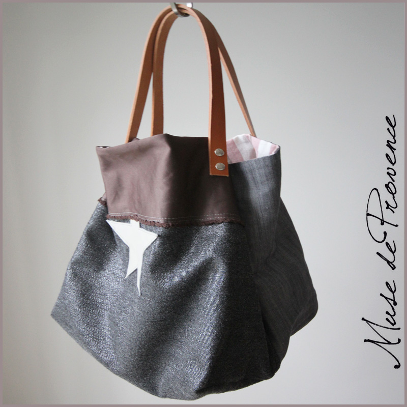 ... Sacs cabas réversibles » Sac cabas en tissu et cuir LâETOILE DU ... Sacs cabas réversibles » Sac cabas en tissu et cuir LâETOILE DU