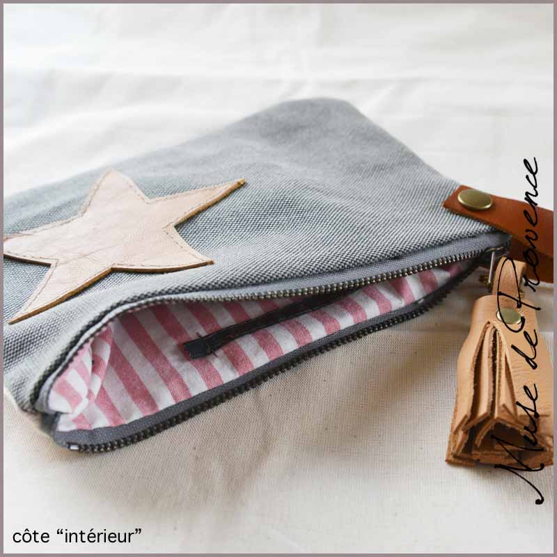 Le sac pochette de Muse de Provence