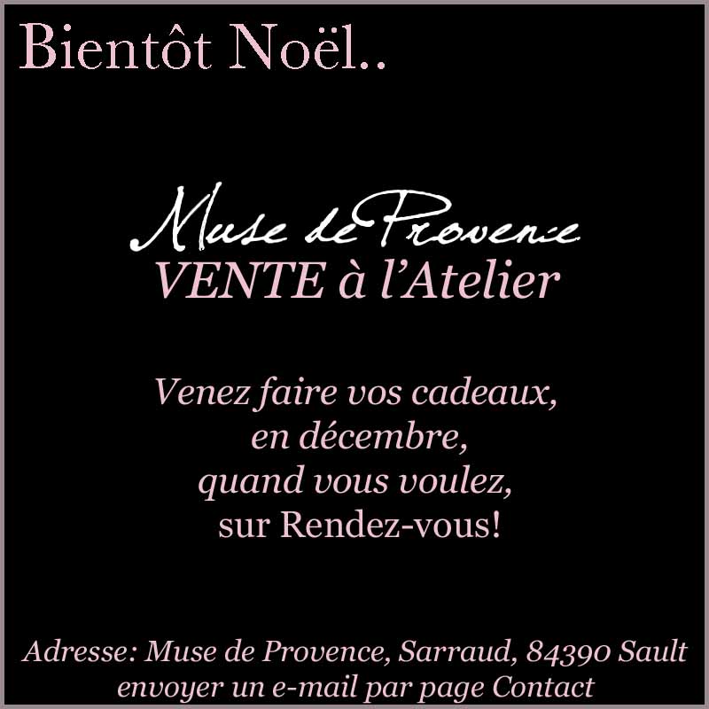 Vente chez Muse de Provence