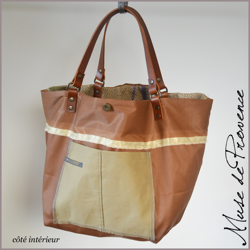 Sac en toile de jute naturel - Les Chemins de Provence - Panier gourmand