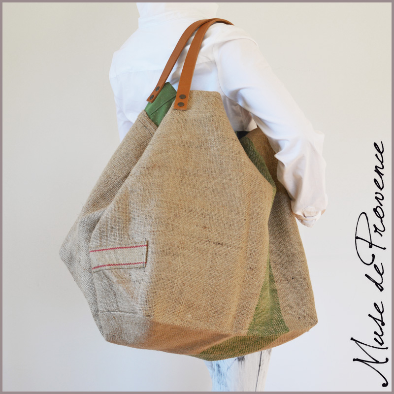 Cabas plage jute Clearance