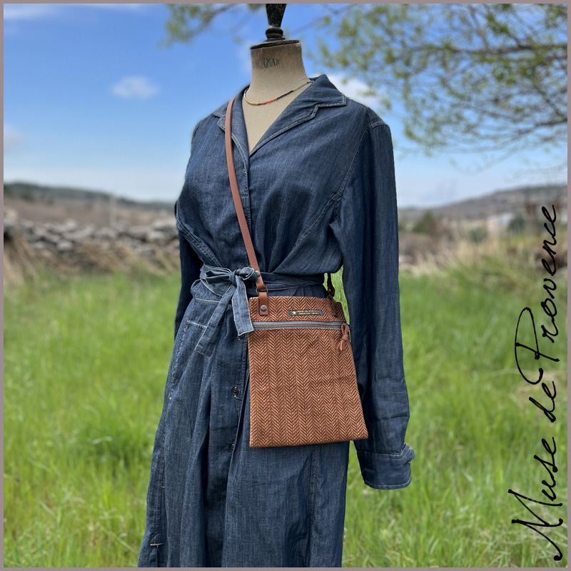 Sac Fourre-tout En Cuir Usiné à La Main - Mexique - Motifs Floraux - Bandoulière - Neuf