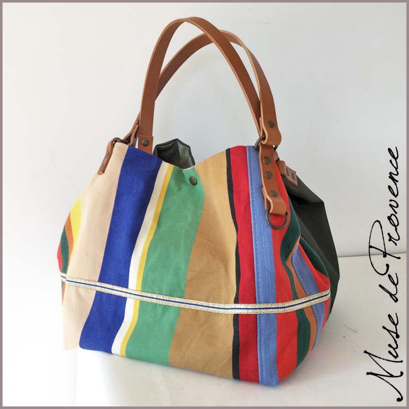 Sac cabas coloré Clearance