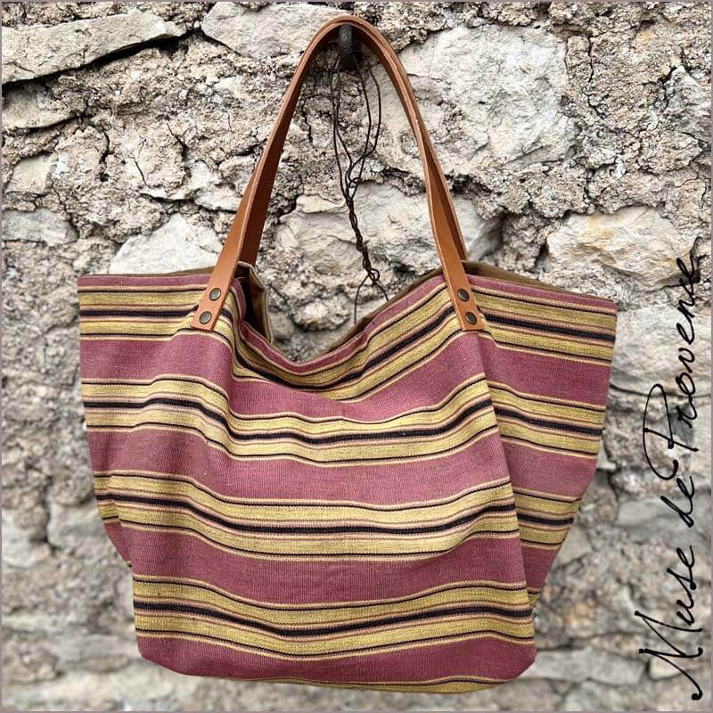 Sac cabas top fait main