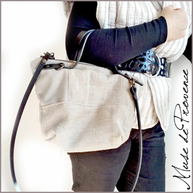 sac à bandoulière pièce unique fait main