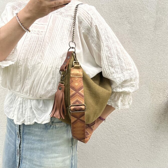sac à main chic - sac bandoulière souple - sac bandoulière élégant