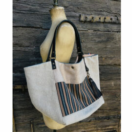 Sac cabas chic lin Dianysos