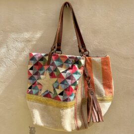 sac cabas unique et original - sac cabas Boheme chic - Sac cabas Provence