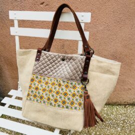 Sac de créateur, sac cabas bohème chic