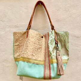 Sac de créateur, sac cabas femme bohème chic
