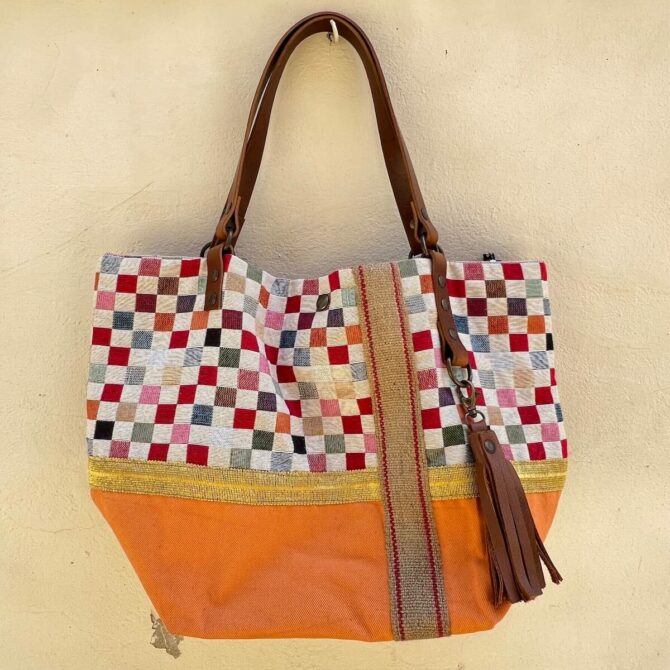 sac cabas unique et original - sac cabas Boheme chic - Sac cabas Provence