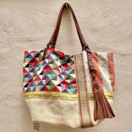 sac cabas unique et original - sac cabas Boheme chic - Sac cabas Provence
