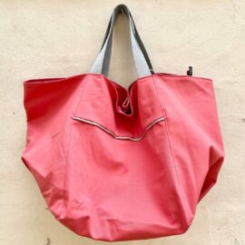 Rose personalized beach bag