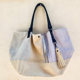 Sac cabas chanvre Vanille