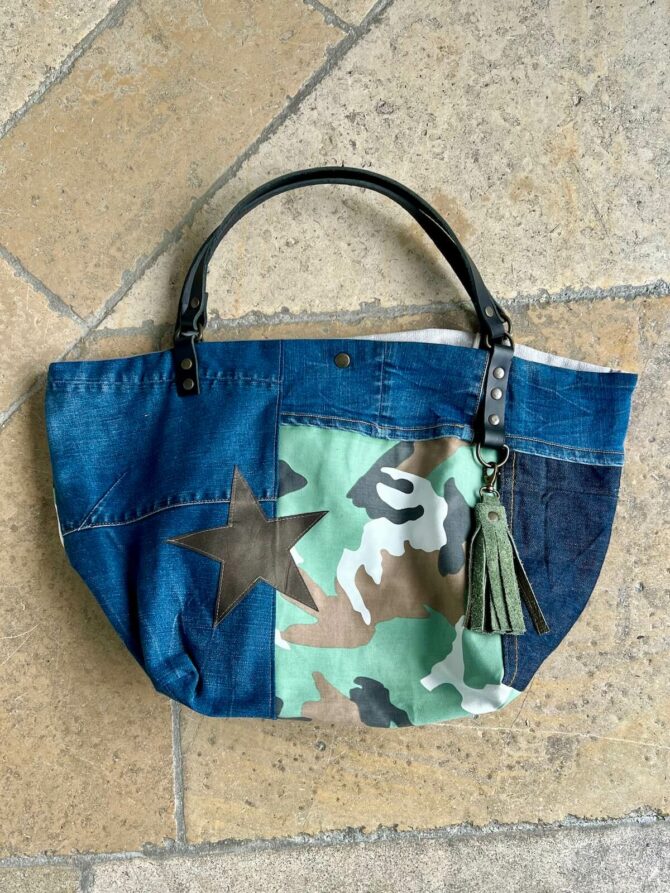 Sac cabas jean OREGON – Image 2