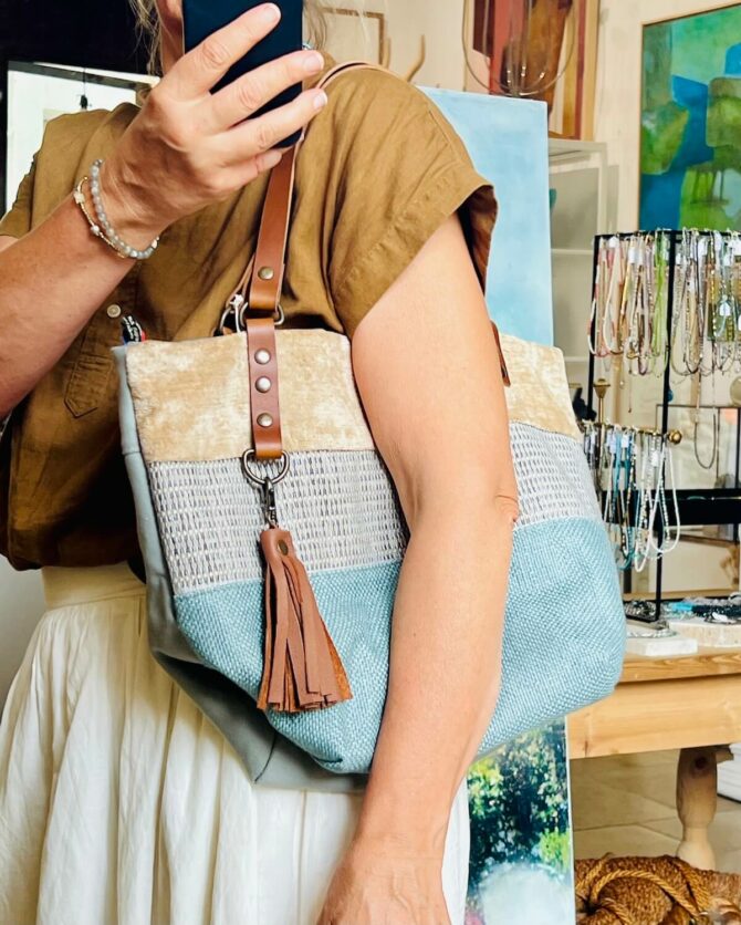 Sac cabas bohème chic – Image 2