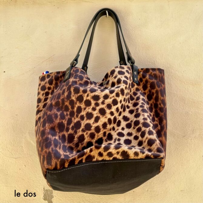 Sac cabas léopard Audace – Image 6