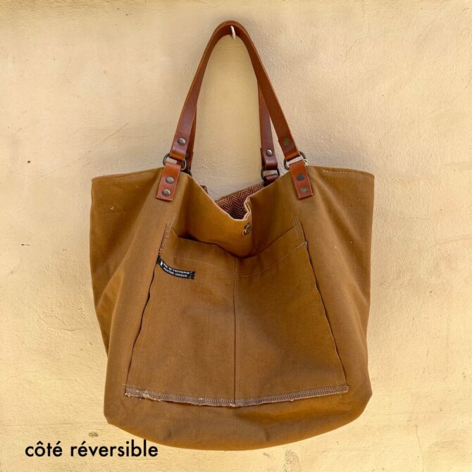 Sac cabas cuir Moisson – Image 3