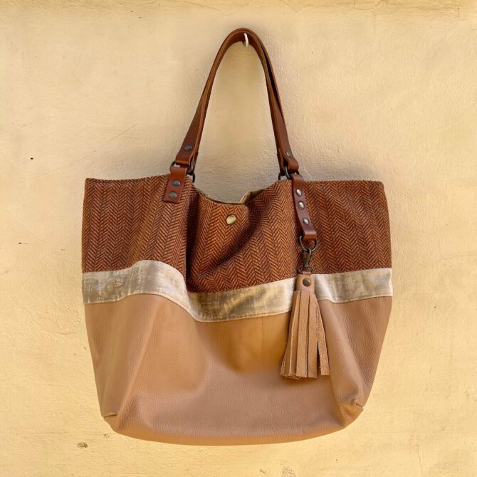 Sac cabas cuir Moisson – Image 2