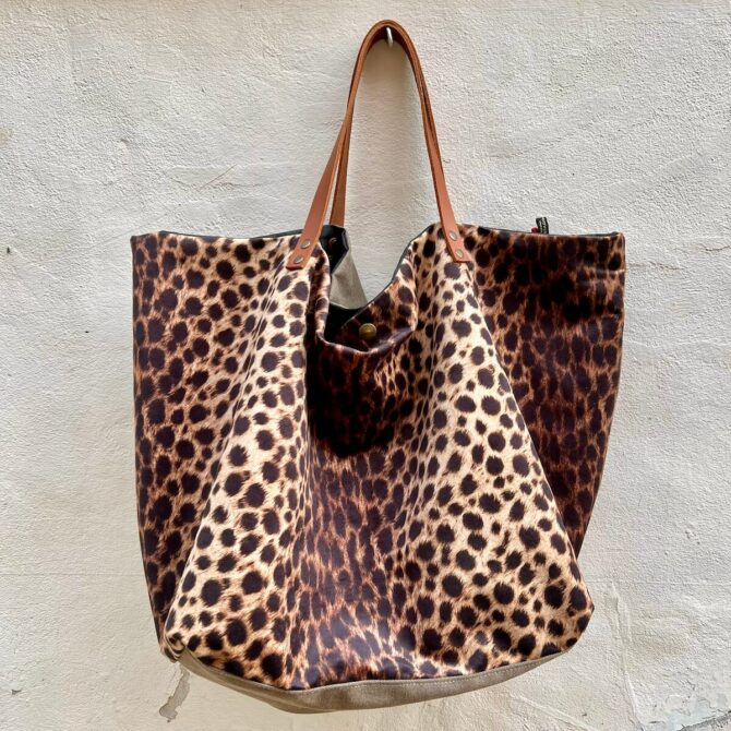 Cabas xxl léopard Savannah – Image 3